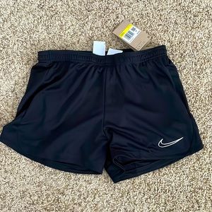 New! Nike Dri-Fit Move To Zero Black with White Swoosh Shorts #DV2860-010 Sz S